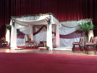 Draped Mandap