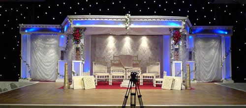 Semi-round Mandap extended